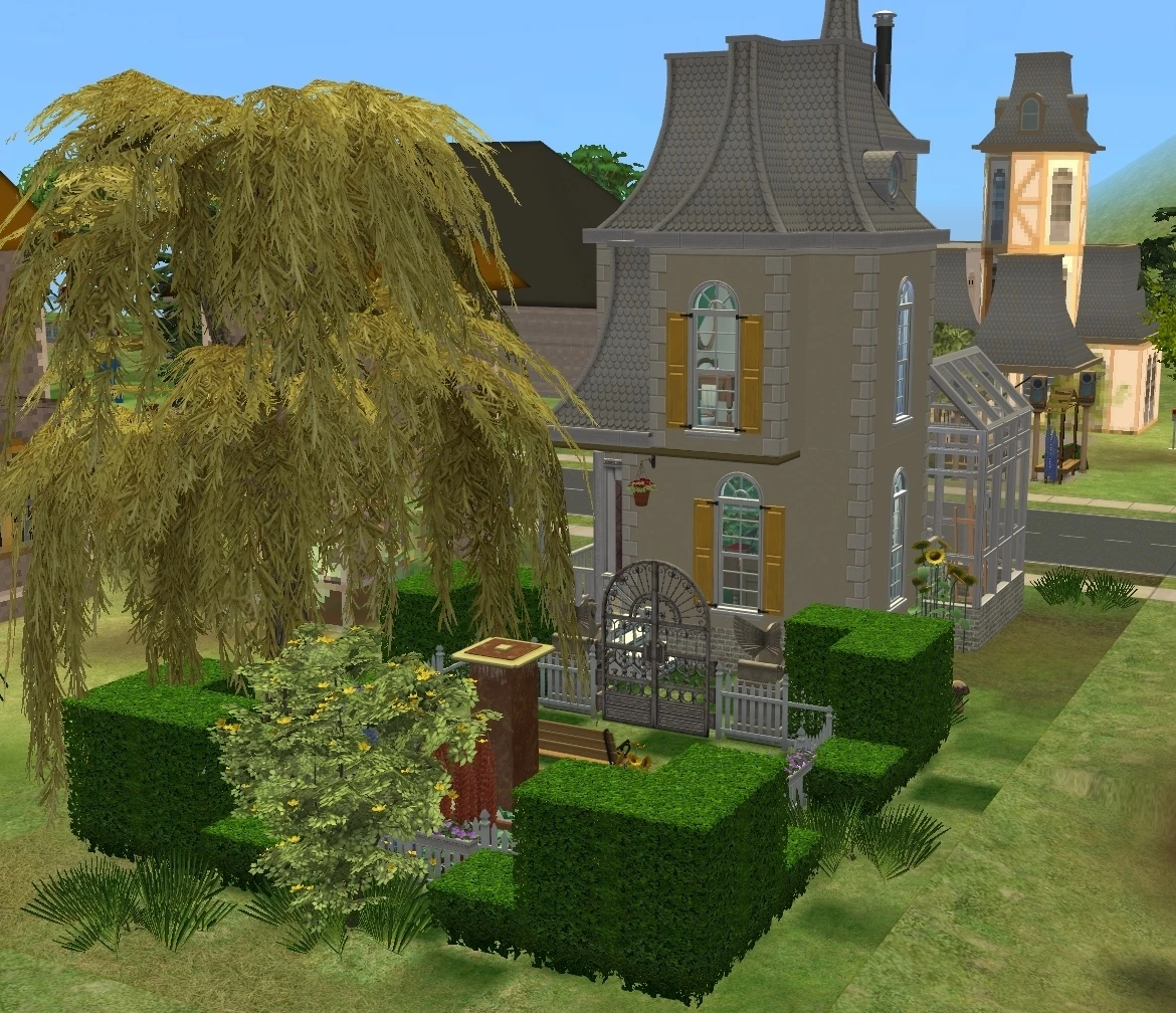 trough the looking glass house by lidiqnata sims 2